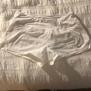 Nike Dri Fit White Running Shorts Size Small